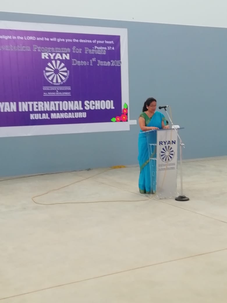 Orientation Programme for Parents - Ryan International School, Kulai